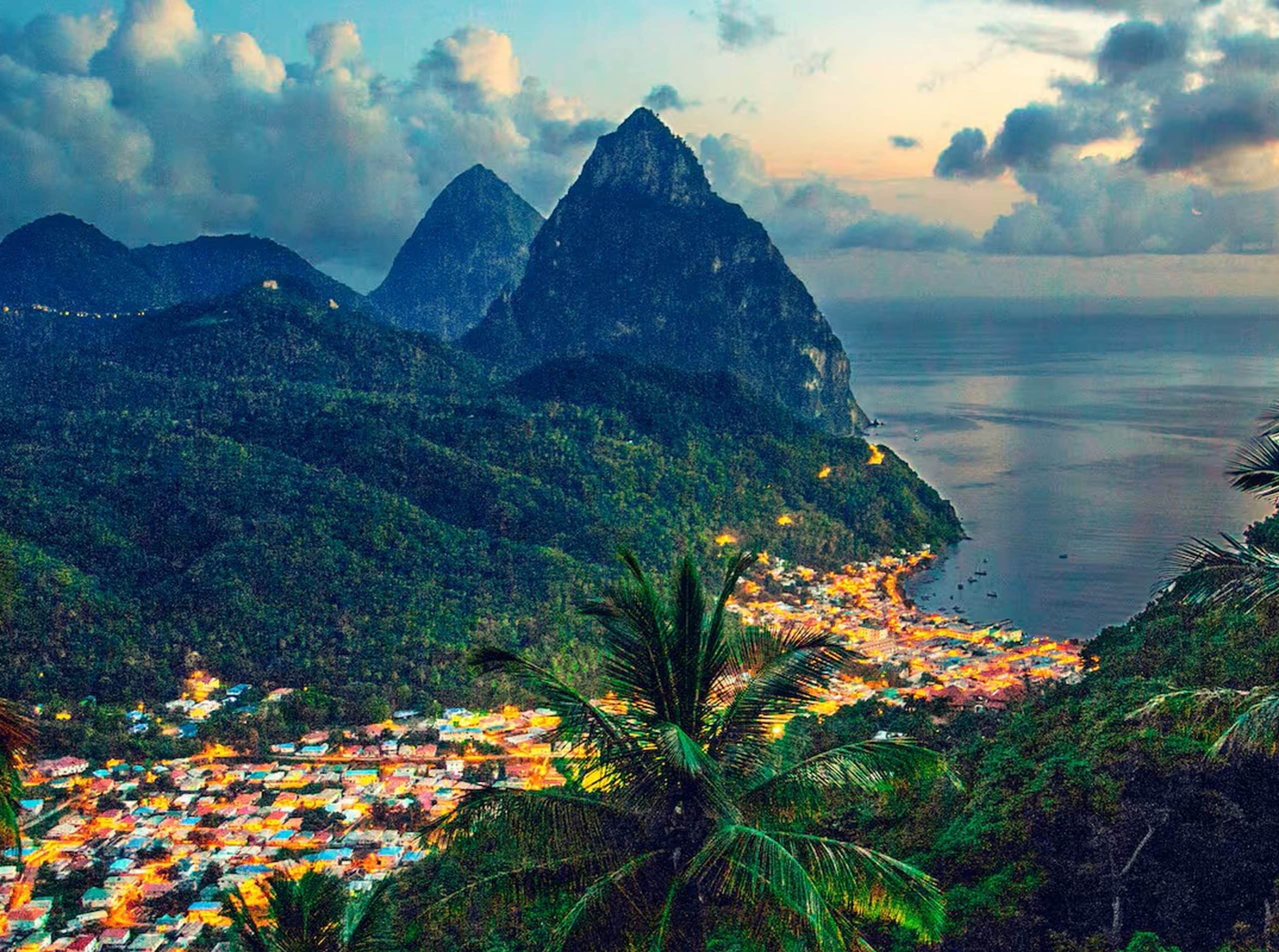 A delightful jewel with Piton views