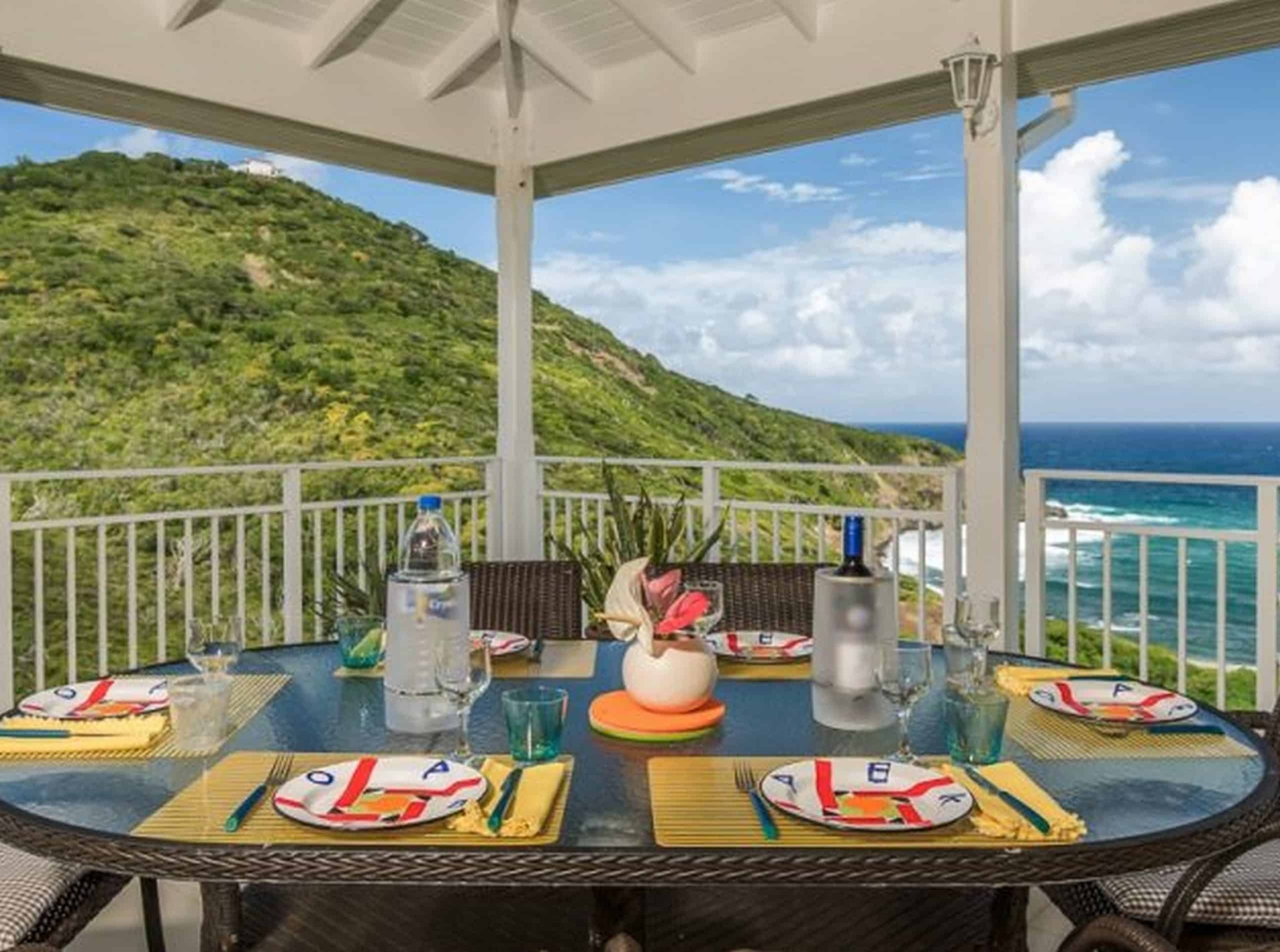 Spectacular Sea Views towards Martinique