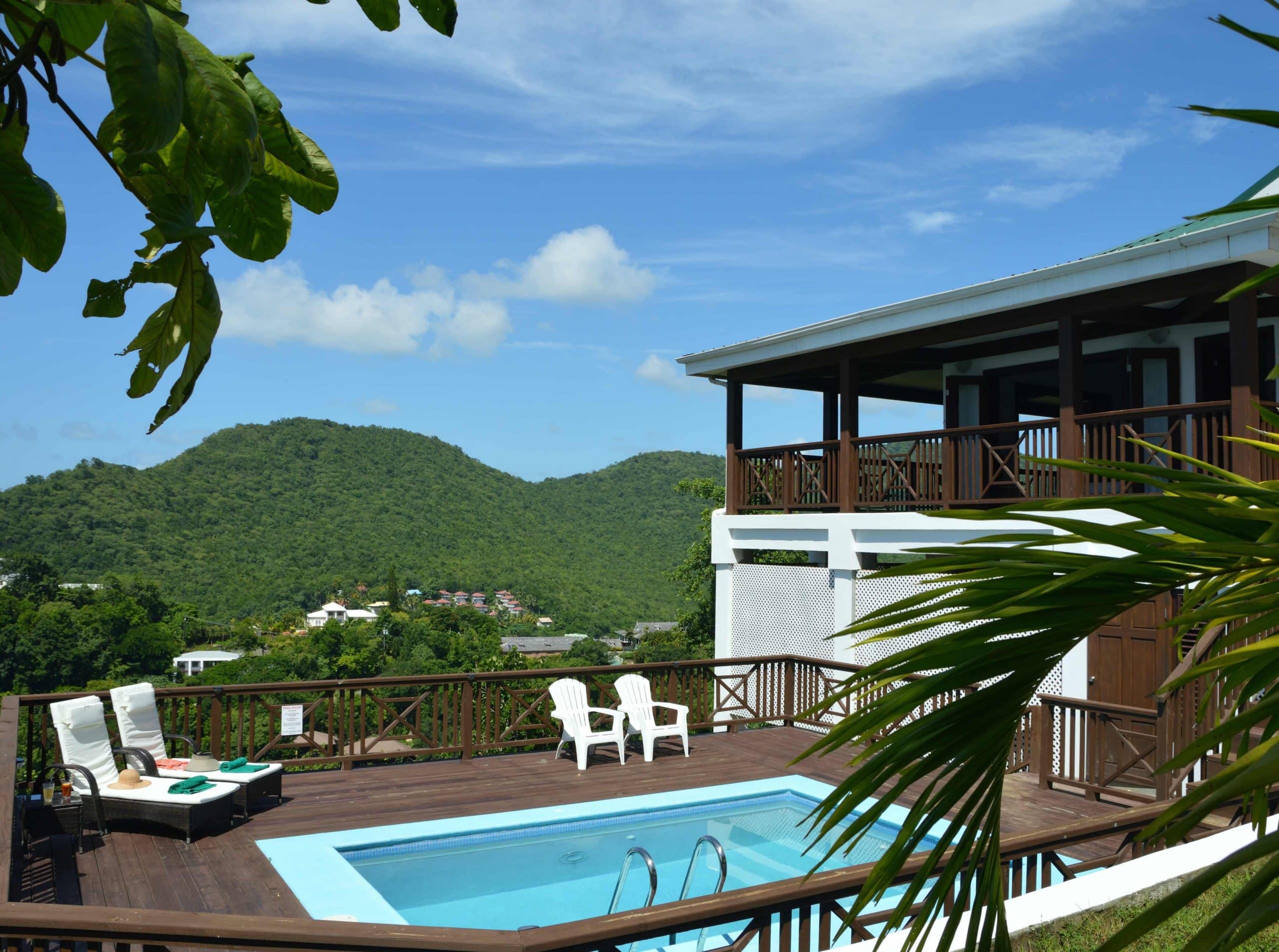 Caribbean Sea and Trou Vollant Bay Views