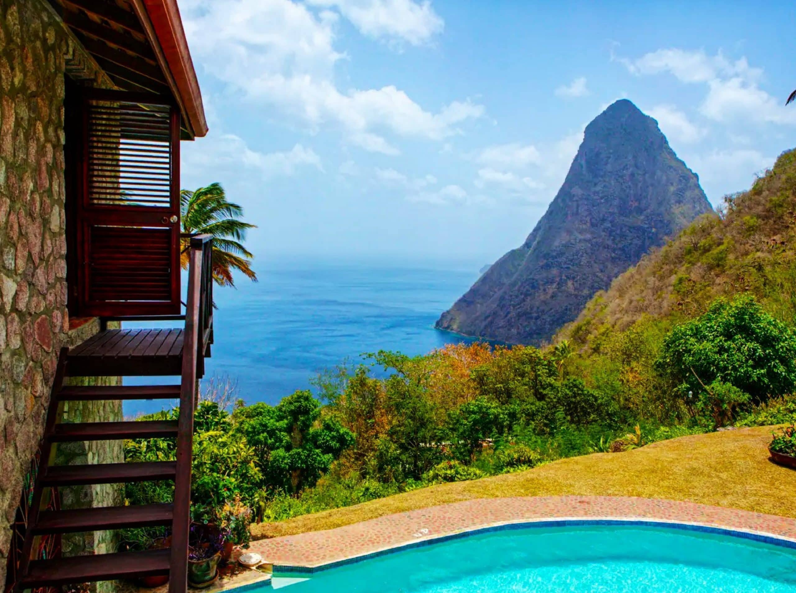 A Serene Escape Nestled Between the Iconic Pitons