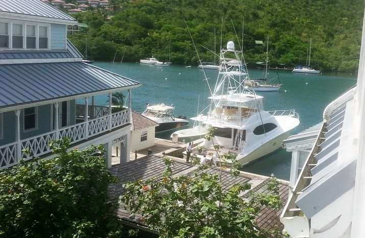 Apartment 6B, in Marina Village in Marigot Bay