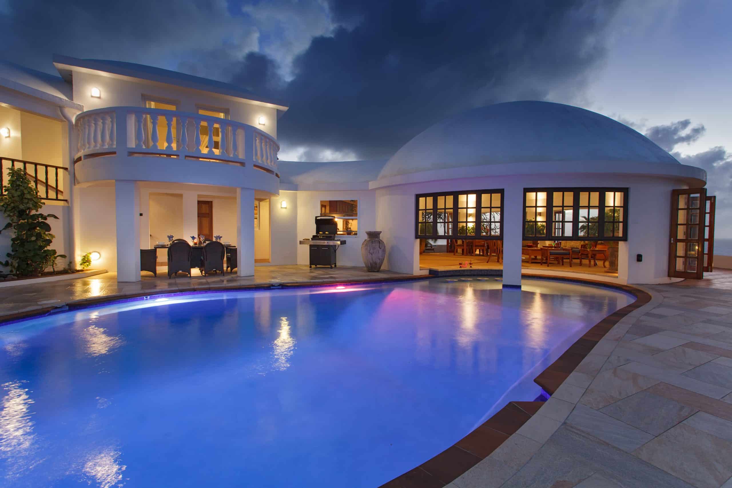 Iconic Domed Villa with Panoramic Caribbean Sea Views